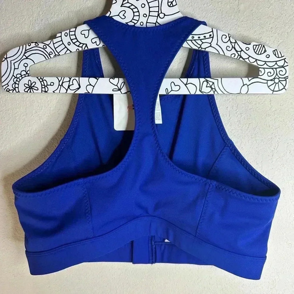 Fabletics High Tide Zip-Front Swim Top size medium - Picture 3 of 5